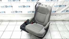 Задний ряд сидений 2 ряд левый Toyota Sienna 21-22 без airbag, механическое, ткань серая, с серым ремнем безопасности, под химчистку