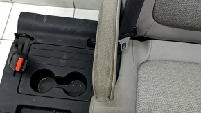 Задний ряд сидений 2 ряд левый Toyota Sienna 21-22 без airbag, механическое, ткань серая, с серым ремнем безопасности, под химчистку