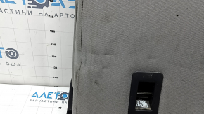 Banchetă spate, rândul 2, centrală, Toyota Sienna 21-22, material textil gri, 8 locuri, cu tetieră, curățabil chimic, zgârieturi pe plastic