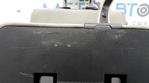 Banchetă spate, rândul 2, centrală, Toyota Sienna 21-22, material textil gri, 8 locuri, cu tetieră, curățabil chimic, zgârieturi pe plastic