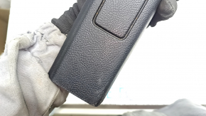 Накладка порога передняя левая Ford Fusion mk5 17-20 черная, царапины