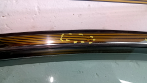 Дверь в сборе передняя левая Toyota Sienna 21-26 серебро 1J9, тычки на хроме, прижат уплотнитель, вмятина