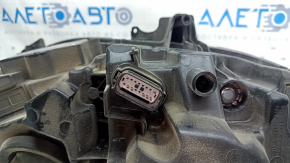 Фара передняя левая Ford Fusion mk5 17-20 галоген, с блоком DRL, песок