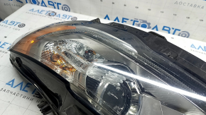 Фара передняя левая Ford Fusion mk5 17-20 галоген, с блоком DRL, песок