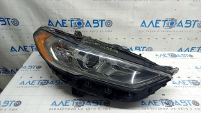 Фара передняя правая Ford Fusion mk5 17-20 галоген, с блоком DRL, песок