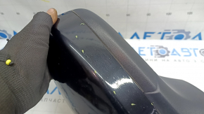 Зеркало боковое левое в сборе Ford Fusion mk5 17-20 5 пинов, BSM, подогрев, черный UM, царапины, песок