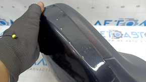 Зеркало боковое левое в сборе Ford Fusion mk5 17-20 5 пинов, BSM, подогрев, черный UM, царапины, песок