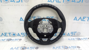 Руль голый Ford Fusion mk5 17-20 резина черный, царапина, потертости, надорваны крепления