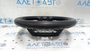 Руль голый Ford Fusion mk5 17-20 резина черный, царапина, потертости, надорваны крепления