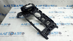 Накладка центральной консоли Ford Fusion mk5 17-20 в сборе, царапины на хроме