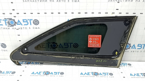 Geam spate stânga cu ornament cromat, fără perdea, geam fumuriu, Toyota Sienna 21-24, zgârieturi pe geam
