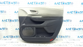 Panou ornamental ușă, față dreapta, Toyota Sienna 21-24, gri închis cu gri, cotieră, piele gri închis, cu mâner, uzat, rupt