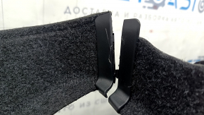 Ornamente arc stânga pentru BMW 3 F30 12-18 fără plasă, fără raft, negru, zgârieturi pe plastic