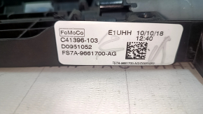 Мотор продольной регулировки пассажирского сиденья Ford Fusion mk5 17-20 с креплением, без каркаса