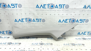 Ornament stâlp față stânga sus pentru Toyota Sienna 21-24, gri, plastic alb, zgârieturi