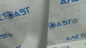Ornament stâlp față stânga sus pentru Toyota Sienna 21-24, gri, plastic alb, zgârieturi