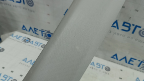 Ornament stâlp față stânga sus pentru Toyota Sienna 21-24, gri, plastic alb, zgârieturi