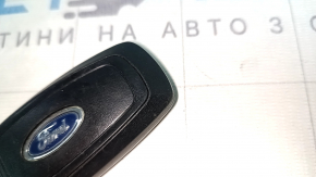 Ключ smart Ford Fusion mk5 17-20 4 кнопки, без автозапуска. потерт, тычки