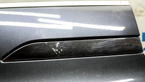 Дверь в сборе передняя левая Tesla Model X 16-21 графит PMNG, царапины на ручке