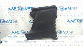Ornamente consolei centrale spate stânga pentru Toyota Sienna 21-24, gri închis, uzate