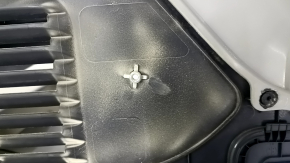 Ornamente arc dreapta pentru Toyota Sienna 21-24, fără perdea pentru priză de 120V, negru cu gri deschis, cu suporturi pentru pahare, cu suprapuneri, zgârieturi, uzat