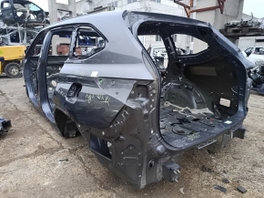 Четверть крыло задняя левая Toyota Highlander 20-26 под BSM, графит, на кузове, тычки