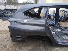 Четверть крыло задняя правая Toyota Highlander 20-26 под BSM, графит, на кузове, тычки, град