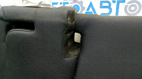 Подушка заднего ряда сидений 2 ряд BMW 3 F30 16-18 кожа черная, под цельную спинку, царапины, под чистку