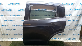 Дверь в сборе задняя левая Tesla Model X 16-21 графит PMNG, царапины