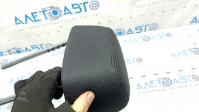 Подголовник 2 ряда левый BMW 3 F30 4d 12-18 кожа черная, под цельную спинку, под чистку