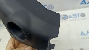 Накладка передней панели под кнопку start/stop Toyota Sienna 21-26 черная, царапины