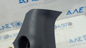 Накладка передней панели под кнопку start/stop Toyota Sienna 21-26 черная, царапины