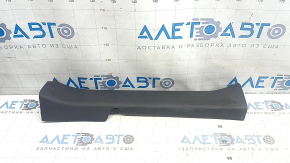 Ornamente prag interior față stânga pentru Toyota Sienna 21-24, gri închis, zgârieturi
