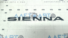 Эмблема надпись SIENNA двери багажника Toyota Sienna 21-26 потертость