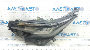 Фара передняя левая Toyota Sienna 21-26 LED, LE, XLE, Led, трещина в креплении, под полировку