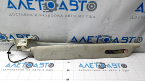 Козырек правый Tesla Model X 16-21 алькантара бежевый, под химчистку