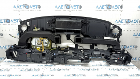 Торпедо передняя панель с AIRBAG Toyota Sienna 21-26 без проекции, черная, царапины
