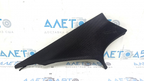 Ornament montant spate stânga pentru BMW 3 F30 12-18, negru, zgârieturi