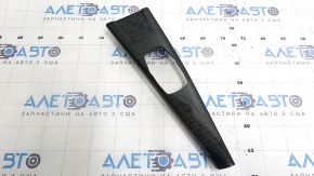 Ornament consolă centrală pentru joystick multimedia pentru BMW 3 F30 12-18, finisaj lemn închis, zgârieturi