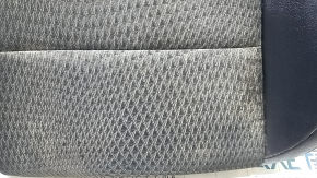 Обшивка подушки водительского сиденья Toyota Camry v50 12-14 usa, SE, кожа+ткань черная, замята, под чистку