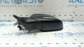 Ansamblu oglindă retrovizoare stânga BMW 3 F30 4d 13-18 SUA 5 pini, suport mat, semnalizator, negru, zgârieturi, lac exfoliat