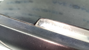 Ansamblu oglindă retrovizoare stânga BMW 3 F30 4d 13-18 SUA 5 pini, suport mat, semnalizator, negru, zgârieturi, lac exfoliat