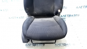 Пассажирское сиденье Nissan Leaf 13-13 без airbag, механическое, ткань черная,под чистку