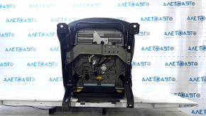 Пассажирское сиденье Mitsubishi Outlander 14-15 дорест, без airbag, механич, ткань черная, царапины на пластике, под химчистку