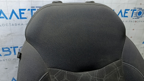 Пассажирское сиденье Chevrolet Volt 16- без airbag, механическое, ткань черная, синяя строчка, под чистку