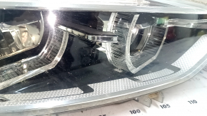 Фара передняя правая в сборе BMW 3 F30 16-18 LED, песок, царапины