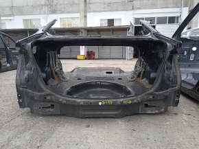 Задняя панель Ford Fusion mk5 13-20 на кузове, черная