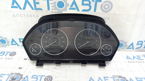 Tablou de bord BMW 3 F30 12-18 fără proiecție, 32k, crăpat