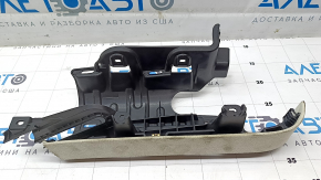 Накладка двери внутренняя верхняя задняя правая передняя Tesla Model X 16-21 алькантара бежевая, под химчистку