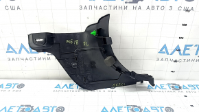Накладка передней стойки нижняя левая Mazda 6 18-21 черная, царапины